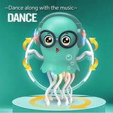 Dancing Jellyfish Toy for Kids – Colorful Light-Up Dancing Toy, Musical Jelly Fish Toy, Fun Interactive Toy for Boys & Girls